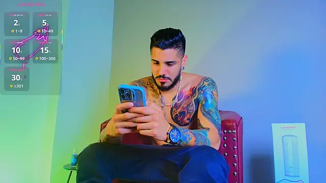 Snapshot of amodeus_bael_ chatting on 09.21.25 amodeus bael online show from 09.21.25