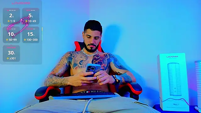 Snapshot of amodeus_bael_ chatting on 10.21.25 amodeus bael online show from 10.21.25