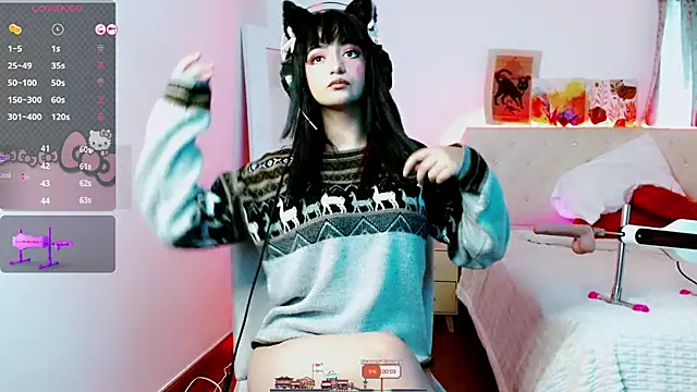 Snapshot of Lunyhose chatting on 11.10.25 Lunyhose online show from 11.10.25