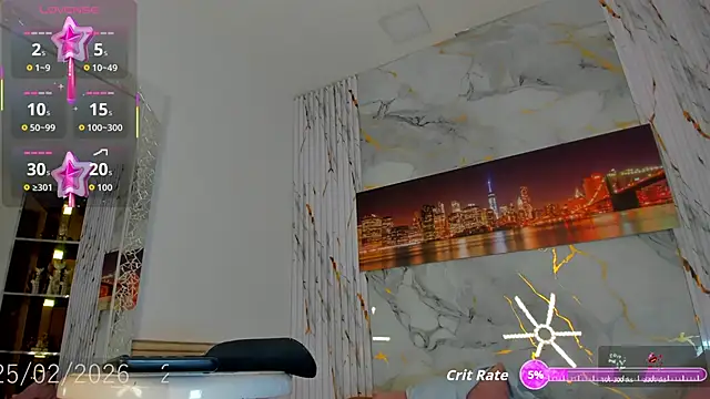 Snapshot of Venux_Fantasy chatting on 02.26.26 Venux Fantasy online show from 02.26.26