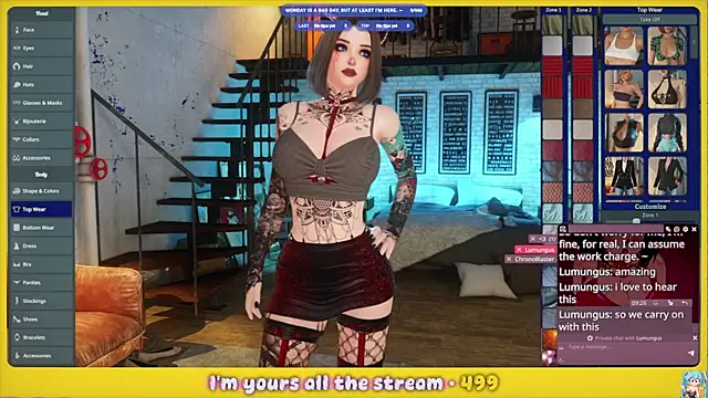 SonaBoobvelle online show from 05.11.26