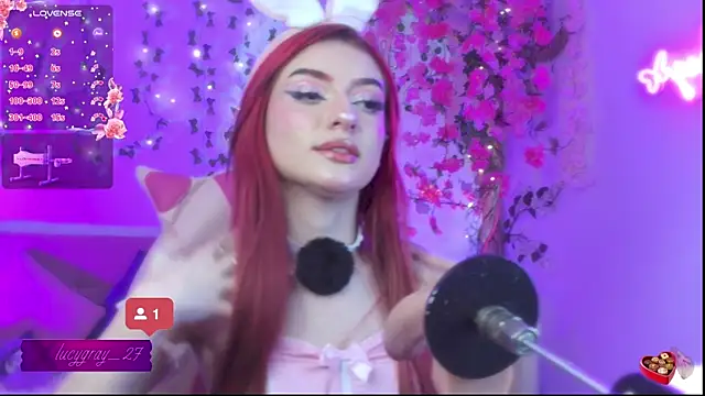 LucyGray online show from 08.01.26