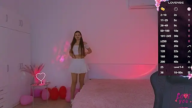 Snapshot of CuteAriel7 chatting on 02.20.26 CuteAriel7 online show from 02.20.26