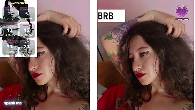 Roshhell1 online show from 10.15.25