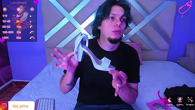 Snapshot of Laia_and_Damian chatting on 09.17.25 Laia and Damian online show from 09.17.25