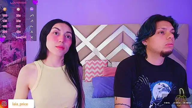 Snapshot of Laia_and_Damian chatting on 09.29.25 Laia and Damian online show from 09.29.25