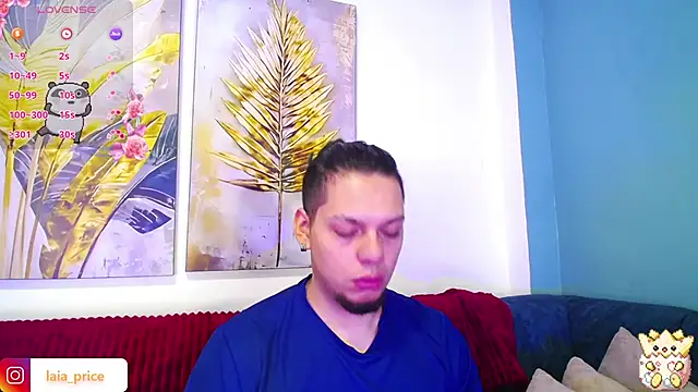 Snapshot of Laia_and_Damian chatting on 11.07.25 Laia and Damian online show from 11.07.25