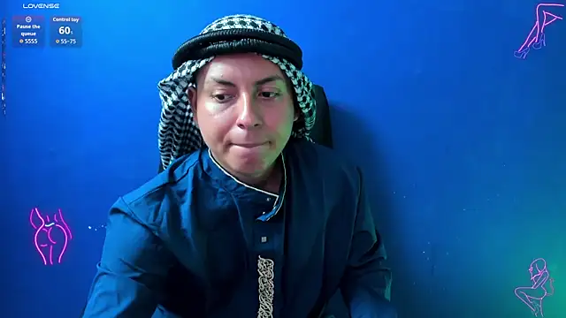 Snapshot of Sahira_and_Zaid chatting on 10.22.25 Sahira and Zaid online show from 10.22.25