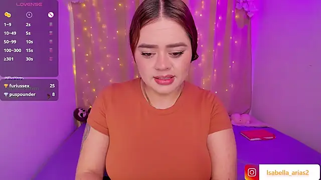 Snapshot of isabella_arias2 chatting on 02.02.26 isabella arias2 online show from 02.02.26