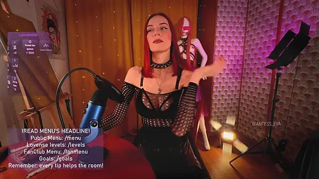 Giantess Eva online show from 05.16.26