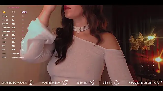 Mamiemeow online show from 11.19.25