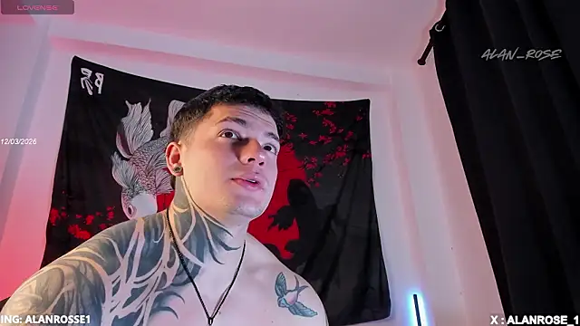 AlanRose01 online show from 03.12.26