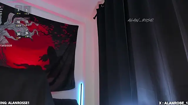 AlanRose01 online show from 04.13.26