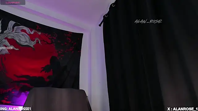 AlanRose01 online show from 07.07.26