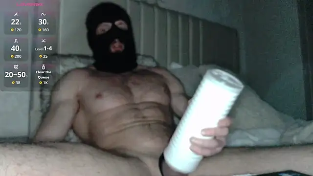 Masked Bull38 Uk online show from 03.23.26