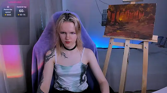 Snapshot of Mel_the_drawer chatting on 05.02.26 Mel the drawer online show from 05.02.26