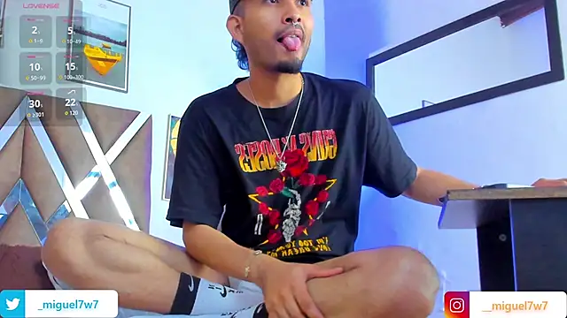   Miguel7w7 online show from 01.06.26