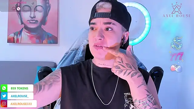 AxelRouse3 online show from 03.28.26