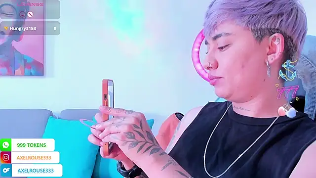 AxelRouse3 online show from 04.18.26