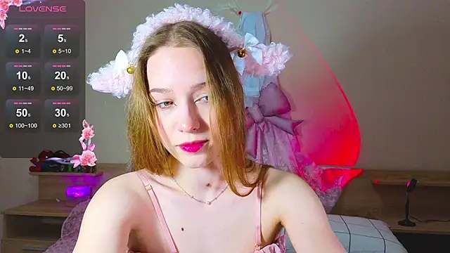 Snapshot of BunnyRin chatting on 02.05.26 BunnyRin online show from 02.05.26