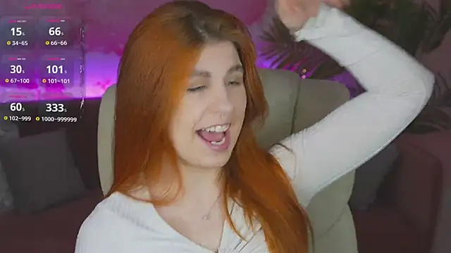 GingerPinky online show from 01.10.26