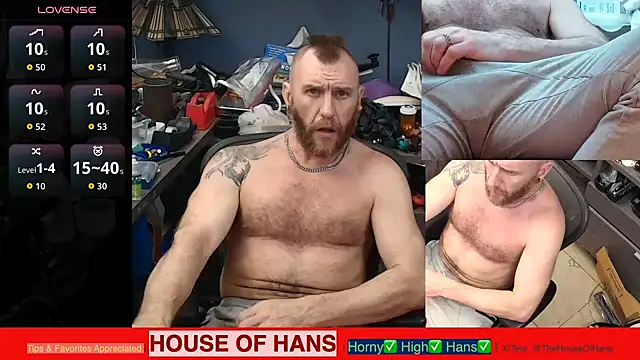 Snapshot of HouseOfHans chatting on 02.12.26 HouseOfHans online show from 02.12.26
