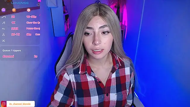 channel blondee online show from 04.08.26