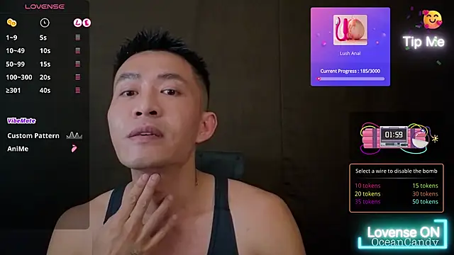 Snapshot of OceanCandy9 chatting on 02.02.26 OceanCandy9 online show from 02.02.26