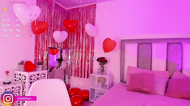 Snapshot of Leilafisherr chatting on 02.15.26 Leilafisherr online show from 02.15.26