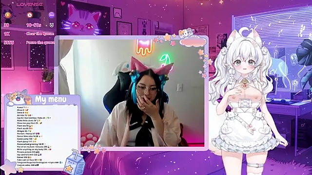 Snapshot of kanekko chatting on 01.09.26 kanekko online show from 01.09.26