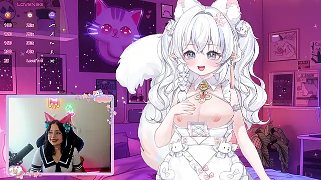 Snapshot of kanekko chatting on 01.13.26 kanekko online show from 01.13.26