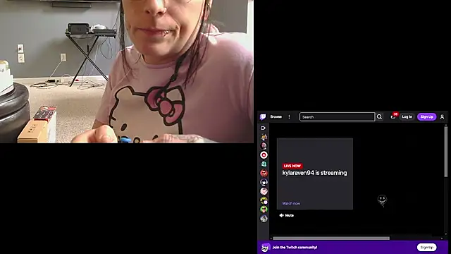 KylaRaven online show from 04.14.26