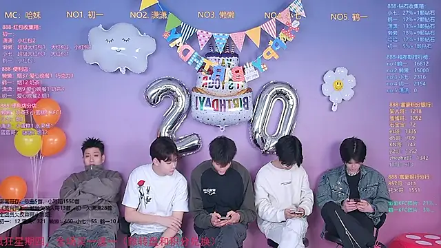 Snapshot of TNT-888 chatting on 02.26.26 TNT-888 online show from 02.26.26