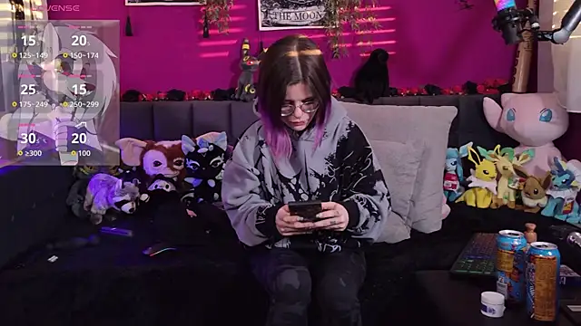 Snapshot of ViGothFox chatting on 03.27.26 ViGothFox online show from 03.27.26