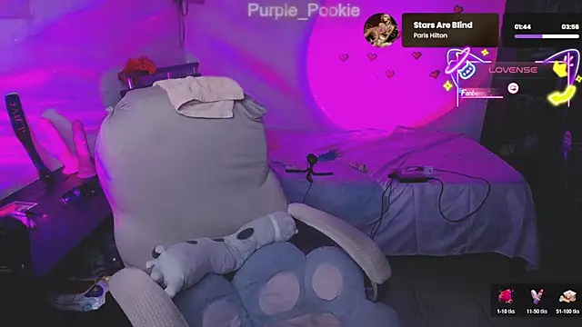 Snapshot of Purple-Pookiee chatting on 06.09.26 Purple-Pookiee online show from 06.09.26