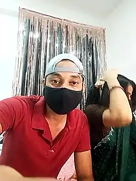 Snapshot of Sikha_Abhi chatting on 02.22.26 Sikha Abhi online show from 02.22.26