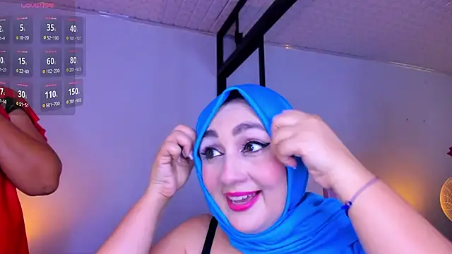 HijabiMilff online show from 04.13.26