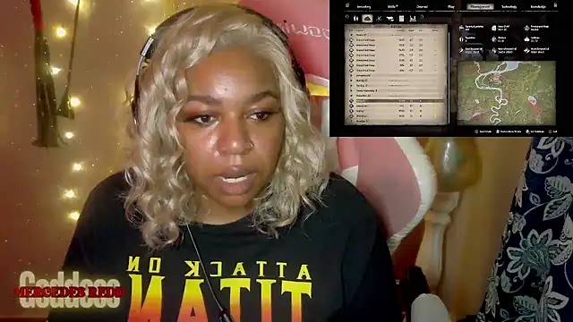 Goddess MercedesRedd online show from 07.06.26