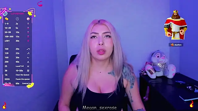 Megan sexrosse online show from 03.25.26