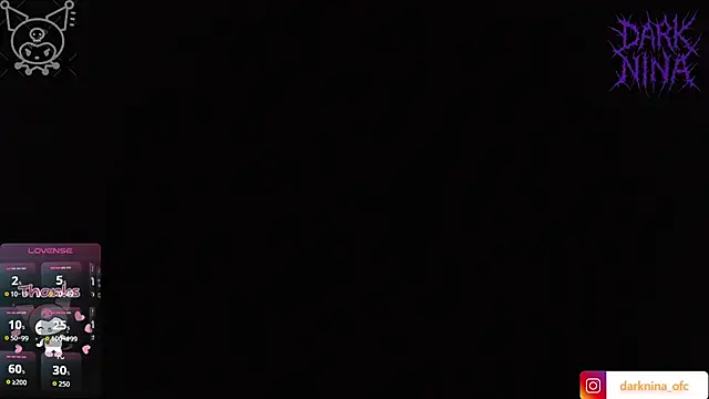 dark nina   online show from 05.07.26