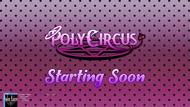 Snapshot of PolyCircus chatting on 04.16.26 PolyCircus online show from 04.16.26