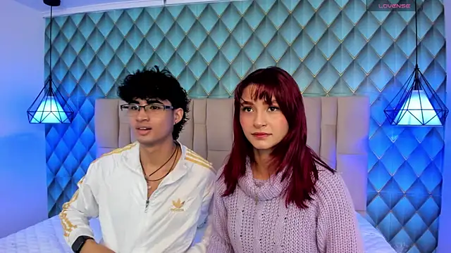 Snapshot of Sofia-Ethan chatting on 05.21.26 Sofia-Ethan online show from 05.21.26