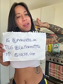 Snapshot of morenitttta chatting on 05.26.26 morenitttta online show from 05.26.26