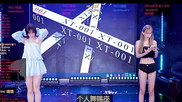 Snapshot of Xt-001 chatting on 06.14.26 Xt-001 online show from 06.14.26