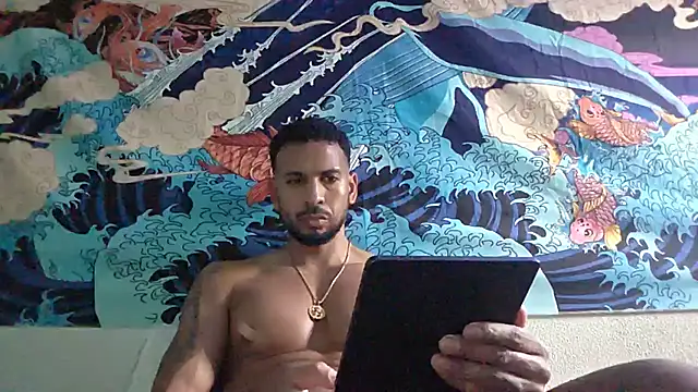 Snapshot of BigBlackMagicStic chatting on 08.05.26 BigBlackMagicStic online show from 08.05.26