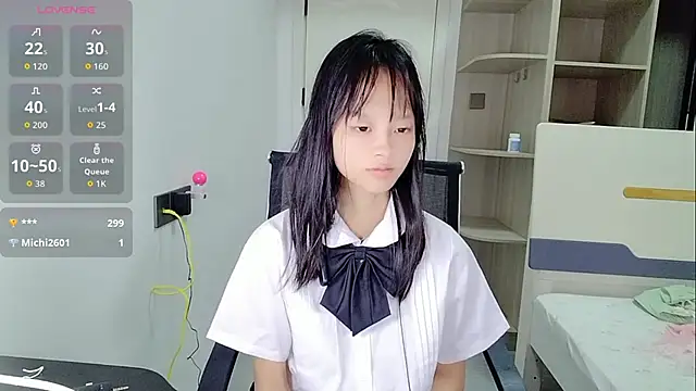 Snapshot of xiaoyu-22 chatting on 06.11.26 xiaoyu-22 online show from 06.11.26