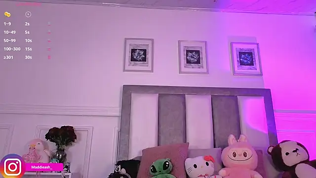MadieAsh online show from 07.08.26