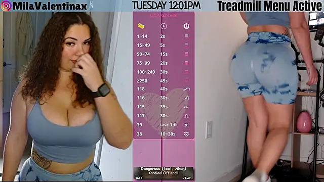 MilaValentina online show from 03.10.26