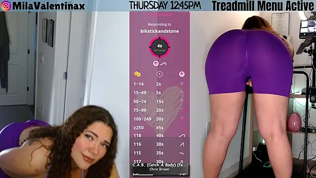 MilaValentina online show from 03.26.26