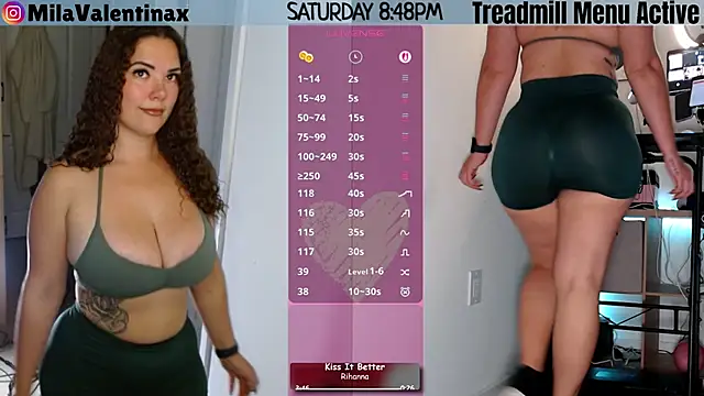 MilaValentina online show from 04.12.26